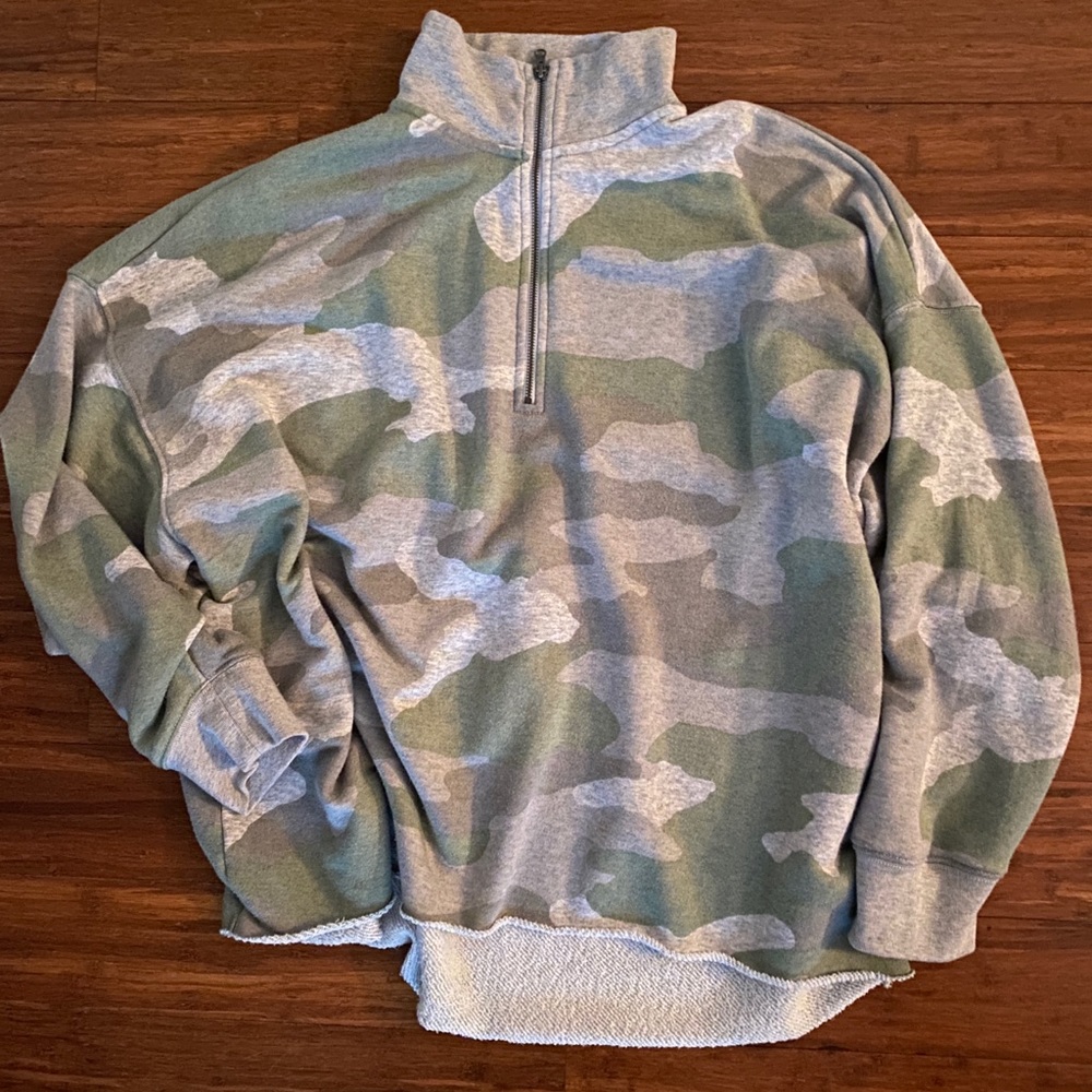 Aerie Sunday Soft Quarter ZIP Sweatshirt